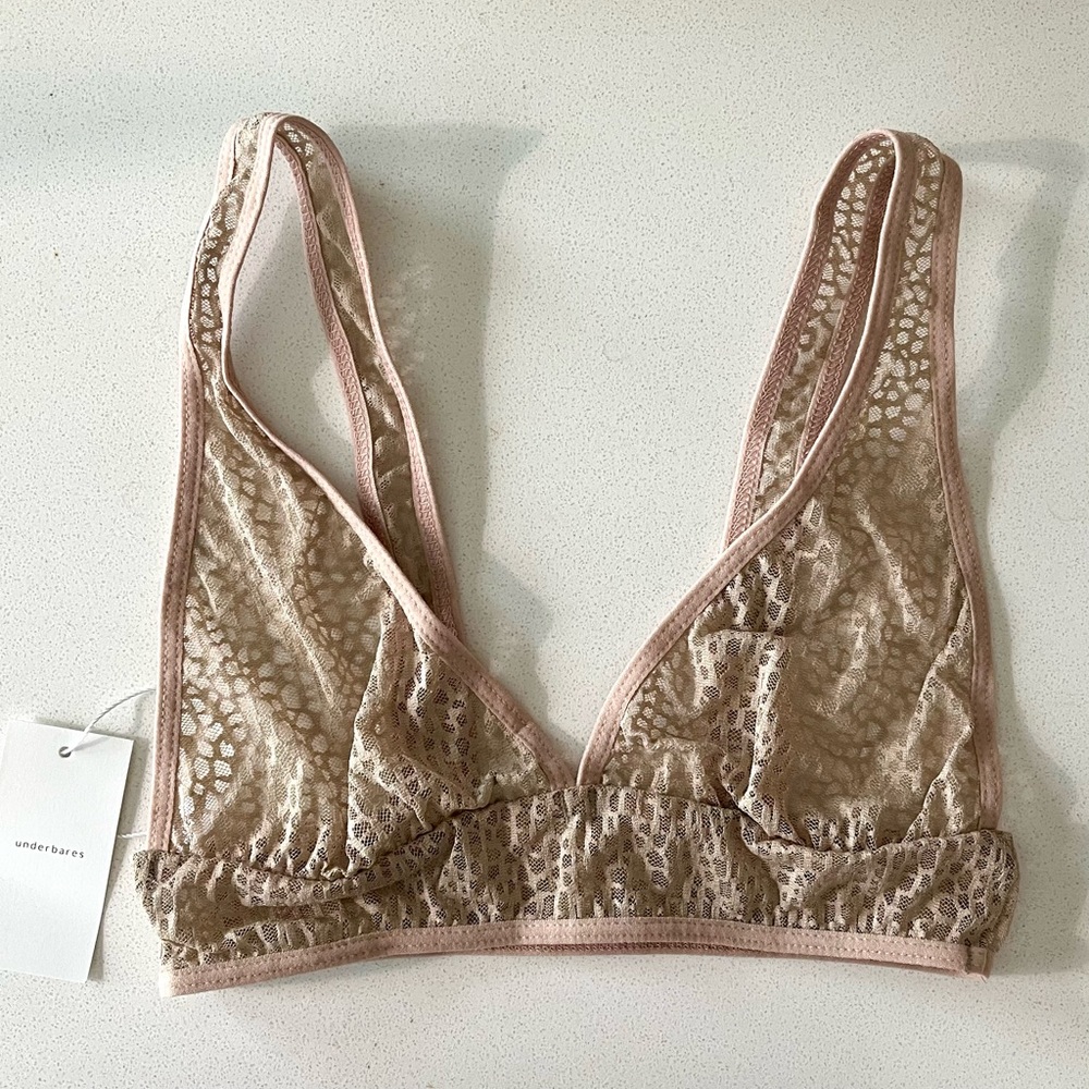 NWT Underbares Lace Everyday Bra in Light Taupe